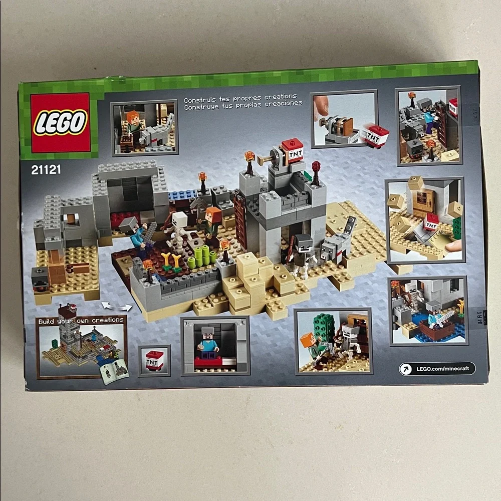 📦RARE Retired LEGO Minecraft: The Desert Outpost (21121) - NEW SEALED - Picture 4 of 17